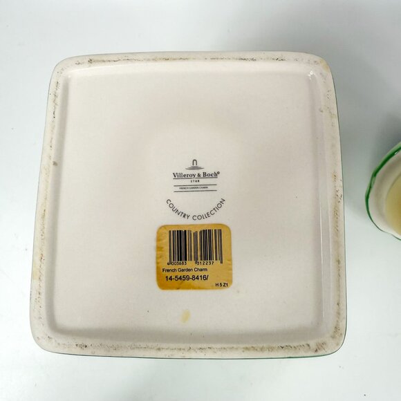 Villeroy and Boch French Garden Prunus Domestica Plum Porcelain Canister Jar - Picture 8 of 8